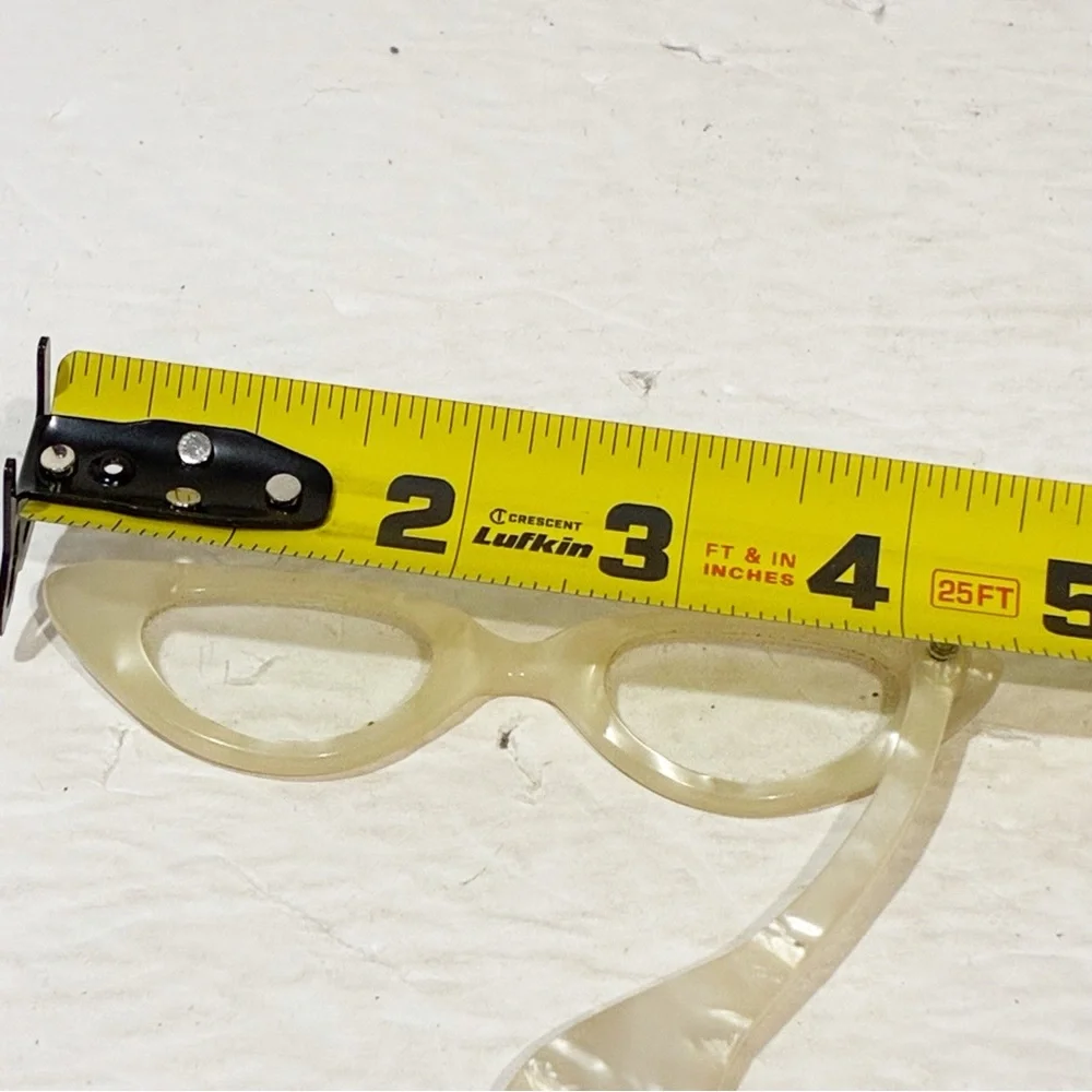 VINTAGE CAT EYE‎ EARLY LUCITE PLASTIC LORGNETTES OPERA GLASSES